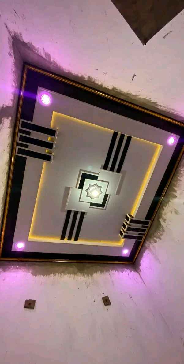Plafon Pvc Motif Kayu Terang